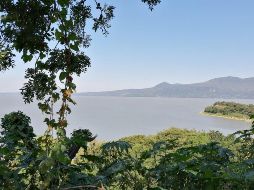 Vista panorámica desde la Isla de Mezcala. /ESPECIAL.