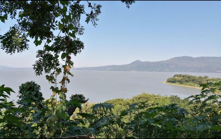 Vista panorámica desde la Isla de Mezcala. /ESPECIAL.