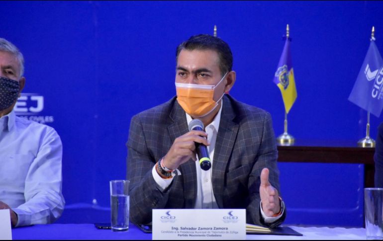 Zamora durante el foro 'diálogos con la ingeniería'. Cortesía.