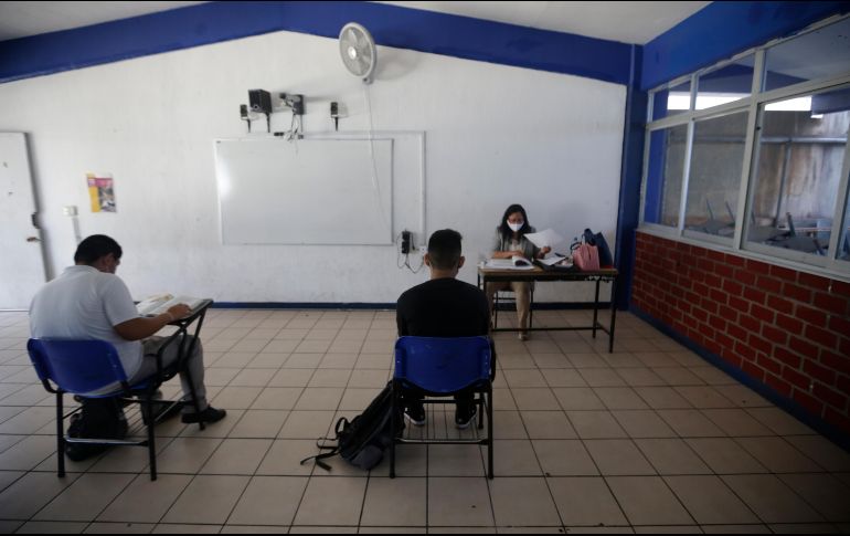 Este plantel educativo es uno de los más de 13 mil planteles que este día volvieron a actividades presenciales. EL INFORMADOR / F. Atilano