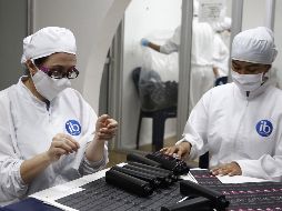 Las actividades industriales habrían reportado un retroceso mensual de -2.0% en abril, la primera disminución luego de diez meses consecutivos al alza. EFE / ARCHIVO