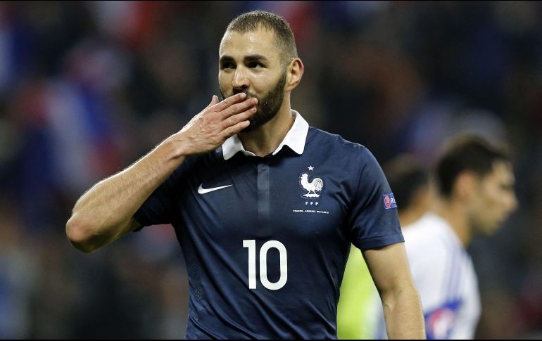 Benzema se perdió la Eurocopa de 2016, en la que Francia fue subcampeona, y el Mundial de Rusia de 2018, en el que ''Les Bleus'' se proclamaron campeones. AFP / ARCHIVO