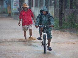 Debido a las inundaciones y deslizamientos de tierra, decenas de viviendas sufrieron daños. EFE/ARCHIVO