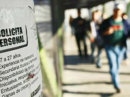 Entre  enero y marzo de 2021, la población desocupada del país fue de 2.4 millones de personas. EL INFORMADOR/Archivo