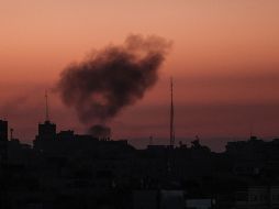 El Ejército israelí ha lanzado cientos de ataques aéreos que dice van dirigidos contra la infraestructura armada de Hamas. AFP/M. Abed