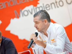 El candidato acudió este miércoles al Foro “Construyendo Propuestas” organizado por la Cámara Mexicana de la Industria de la Construcción (CMIC). ESPECIAL