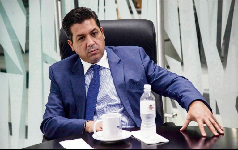 Francisco García Cabeza de Vaca, gobernador de Tamaulipas. ESPECIAL