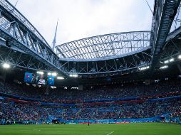 El estadio de San Petersburgo, inaugurado para el Mundial de 2018, albergará el 12 de junio el partido Rusia-Bélgica; el 16 de junio, el Rusia-Finlandia; y el 21, el Finlandia-Bélgica. IMAGO7