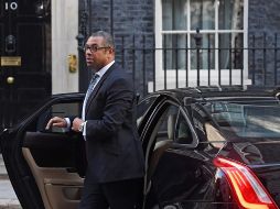 James Cleverly anunció que Reino Unido proporcionará nuevos fondos a la UNRWA. EFE/Archivo.