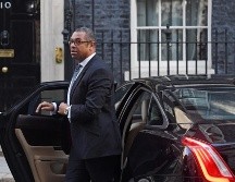 James Cleverly anunció que Reino Unido proporcionará nuevos fondos a la UNRWA. EFE/Archivo.