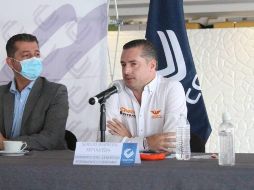 Sergio Barrera propuso gestionar recursos que permitan rehabilitar escuelas, unidades deportivas y espacios públicos. ESPECIAL