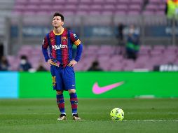 Messi ha disputado 46 partidos oficiales esta temporada y con 30 goles marcados en Liga, tiene asegurado su octavo trofeo Pichichi al mejor goleador. AFP / ARCHIVO