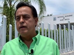 Este viernes, Cosío Gaona visitó el Instituto Jalisciense de Salud Mental (Salme). ESPECIAL