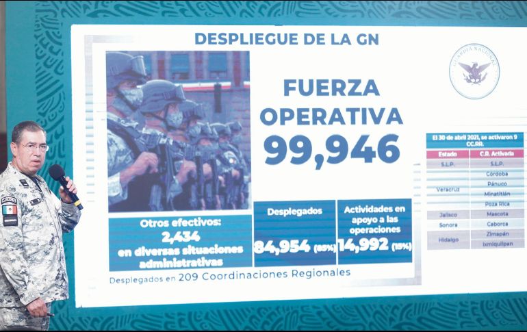 Ojeda Durán señaló que trabajan en una reforma para poder decomisar más químicos que son precursores de drogas. EFE