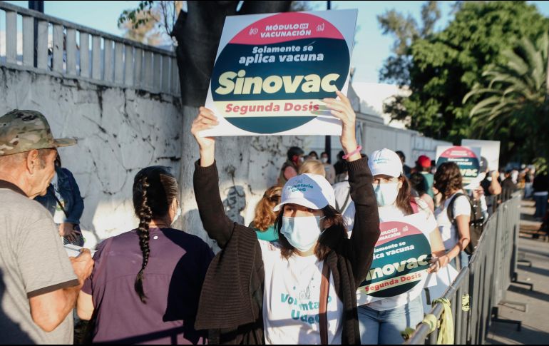 La vacunación extraordinaria se llevará a cabo los días martes 25 y miércoles 26 de mayo. EL INFORMADOR /ARCHIVO