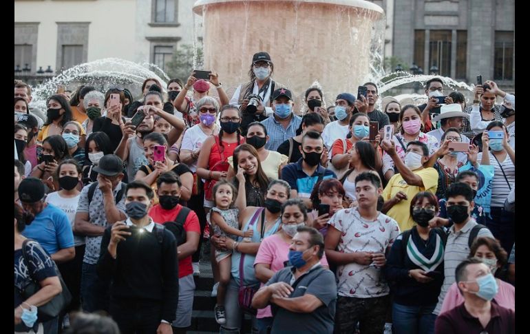 La boda religiosa de Saúl “Canelo” Álvarez con Fernanda Gómez llamó la atención a nivel nacional e internacional. EL INFORMADOR/G. Gallo