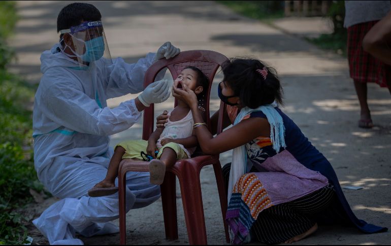 La región costera de Maharastra, cuya capital es Bombay, ha sido la más golpeada por la virulencia de la segunda ola de casos por COVID-19. AP / ARCHIVO
