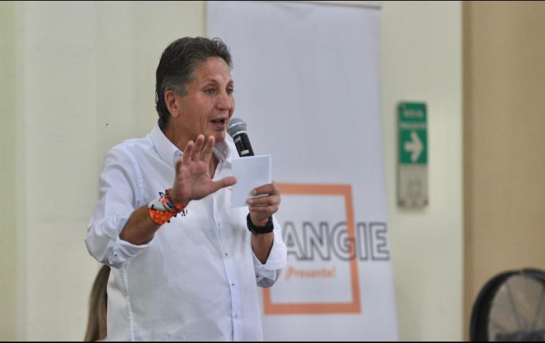 El candidato de Movimiento Ciudadano buscará beneficiar a las personas con la oportunidad de generar ingresos. TWITTER / @juanjosefrangie