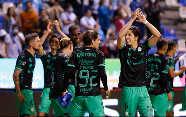 Santos tendrá una dura prueba en la Gran Final, pues deberá medirse con el superlíder Cruz Azul. IMAGO7 / I. Medina