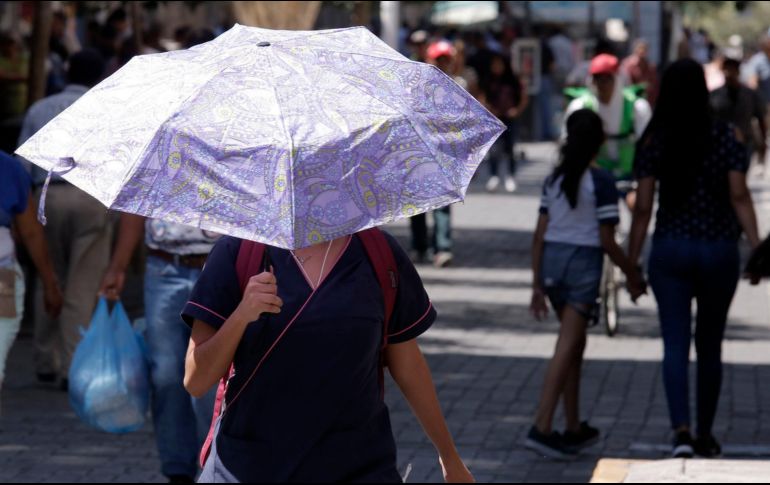 Este día se tendrá un cielo mayormente despejado con algunas nubes en el trascurso de la tarde. EL INFORMADOR /ARCHIVO