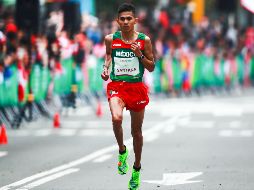 El maratonista mexicano logró la marca para Juegos Olímpicos desde 2019, pues fue en los Panamericanos de Lima que dio el registro mínimo requerido por la World Athletic. IMAGO7