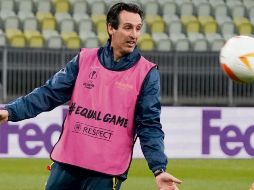 HISTÓRICO. Unai Emery, campeón de este torneo en tres ocasiones con el Sevilla, busca su cuarta copa. AFP