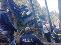 TRAGEDIA. 14 personas murieron tras el desplome. EFE