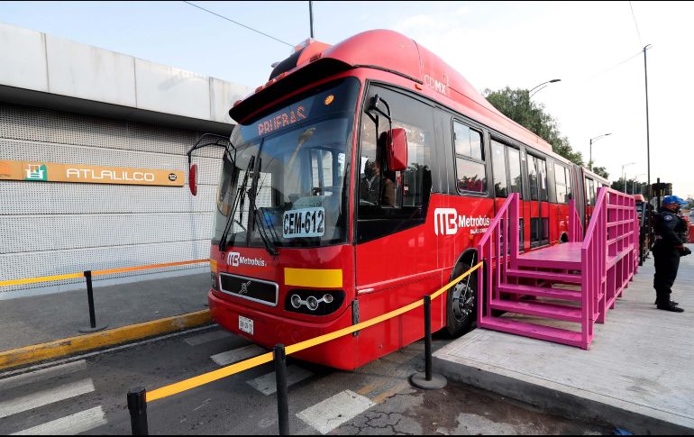 Ete servicio emergente no afectará a las otras líneas del Metrobús en la CDMX. SUN
