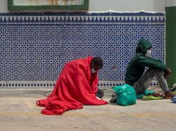 Muchos de los menores viajaron solos y otros cruzaron la frontera con amigos o hermanos mayores. EFE/B. Lorenzo