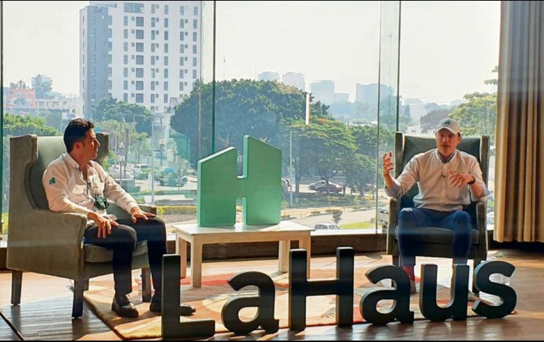 Directivos destacaron que La Haus también está disponible como aplicación móvil para Android y Apple. EL INFORMADOR/R. Bobadilla