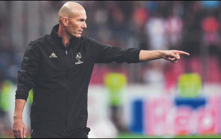 ZIDANE. Abandonaría a la casa blanca en estos días. ARCHIVO