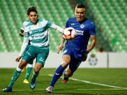 RECUERDO. Laguneros y celestes se vieron las caras en la primera jornada del certamen, donde los albiverdes lograron el triunfo. IMAGO 7