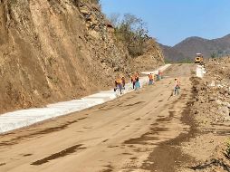 Actualmente, ocho frentes de trabajo se encuentran laborando para la conclusión de esta vía. ESPECIAL / Coordinación General de Gestión del Territorio Jalisco