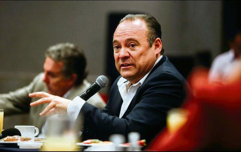 Uribe dialogó con representantes y secretarios generales de ocho sindicatos de servidores públicos. ESPECIAL