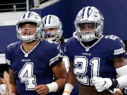 Dak Prescott, quarterback de los Cowboys de Dallas, reveló algunos detalles de la depresión y ansiedad que sufrió durante el confinamiento. AP / ARCHIVO