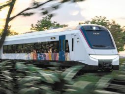 El diseño exterior de los vagones resalta los colores y elementos gráficos de la región. ESPECIAL