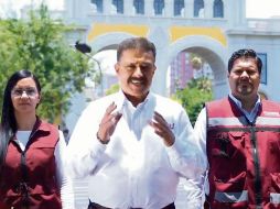 CIMIENTOS. Lomelí aseguró que “será el mejor presidente municipal que haya tenido la ciudad”. ESPECIAL