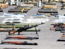 Se trata de ocho armas semiautomáticas, ocho cargadores y dos miras telescópicas, indicó CBP. EFE / ARCHIVO