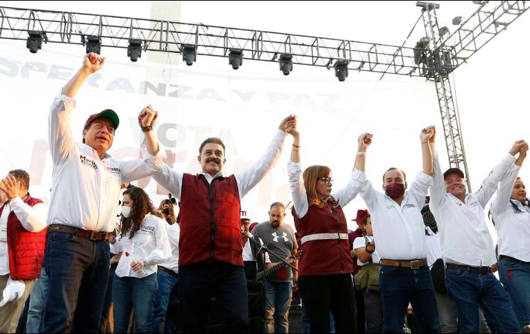 el presidente nacional de Morena, Mario Delgado terminó “los que se creían dueños del estado van a fallar”. ESPECIAL