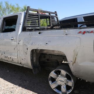 Reportan bloqueos y agresión a policía estatal en Reynosa