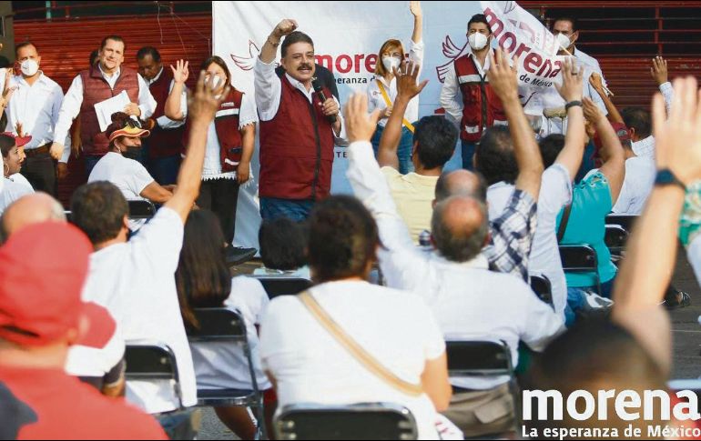 LOMELÍ. Continúa con sus promesas si llega al poder en estas elecciones. ESPECIAL