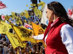 APUESTA. Lupita Jones busca gobernar Baja California. ESPECIAL