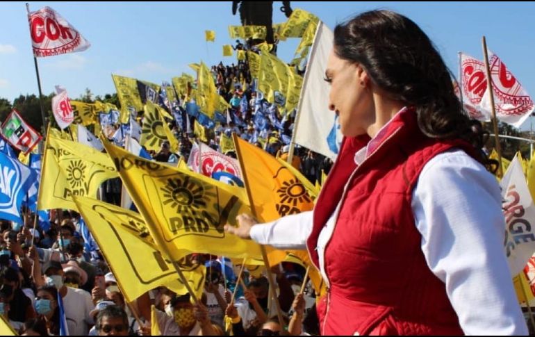 APUESTA. Lupita Jones busca gobernar Baja California. ESPECIAL