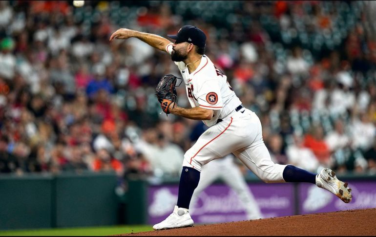 LUCE. El serpentinero mexicano repartió nueve ponches ante uno de los equipos más ofensivos. AP