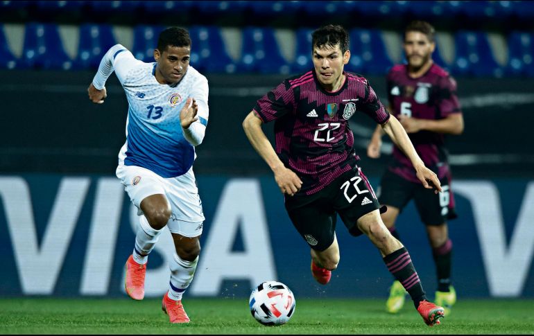 ANTECEDENTE. La última vez que México se enfrentó a Costa Rica fue en marzo pasado, cuando se vieron las caras en un partido amistoso en Austria. IMAGO7
