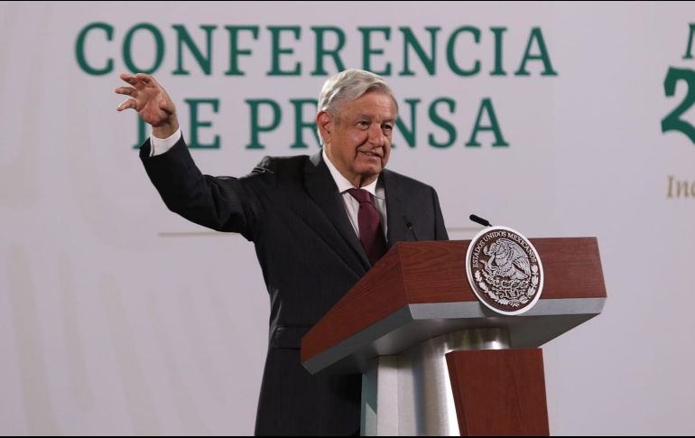 AMLO pone de ejemplo las protestas pacíficas que realizaron líderes como Gandhi, Nelson Mandela y Martin Luther King. SUN / C.Mejía