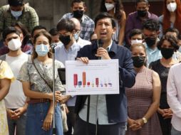 El aspirante dijo estar listo para encarar la jornada electoral del próximo domingo. ESPECIAL