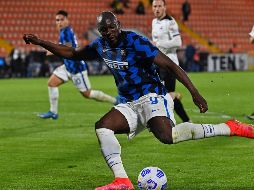 LETAL. El delantero belga vivió su mejor temporada con la escuadra italiana. AFP