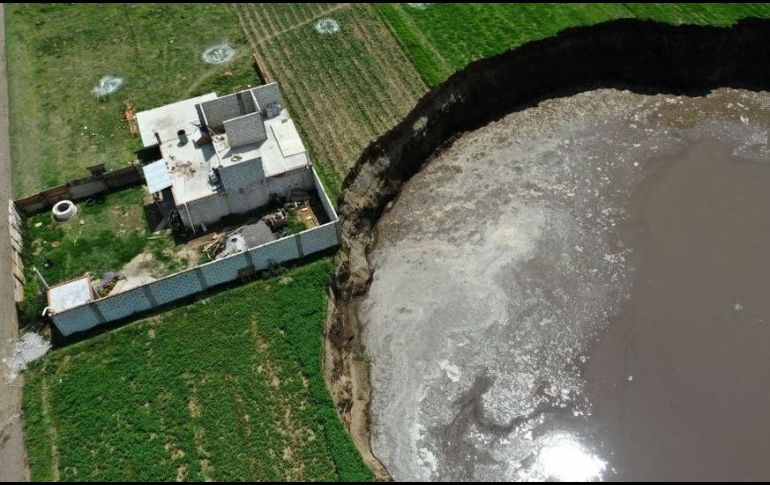 El agujero se sigue expandiendo y amenaza con 