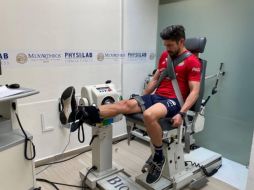 ORIBE PERALTA. La pretemporada de Chivas se encuentra en el segundo día actividades de cara al Torneo Apertura 2021. ESPECIAL